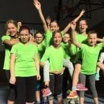Unsere neuen Sport-Shirts von vorn